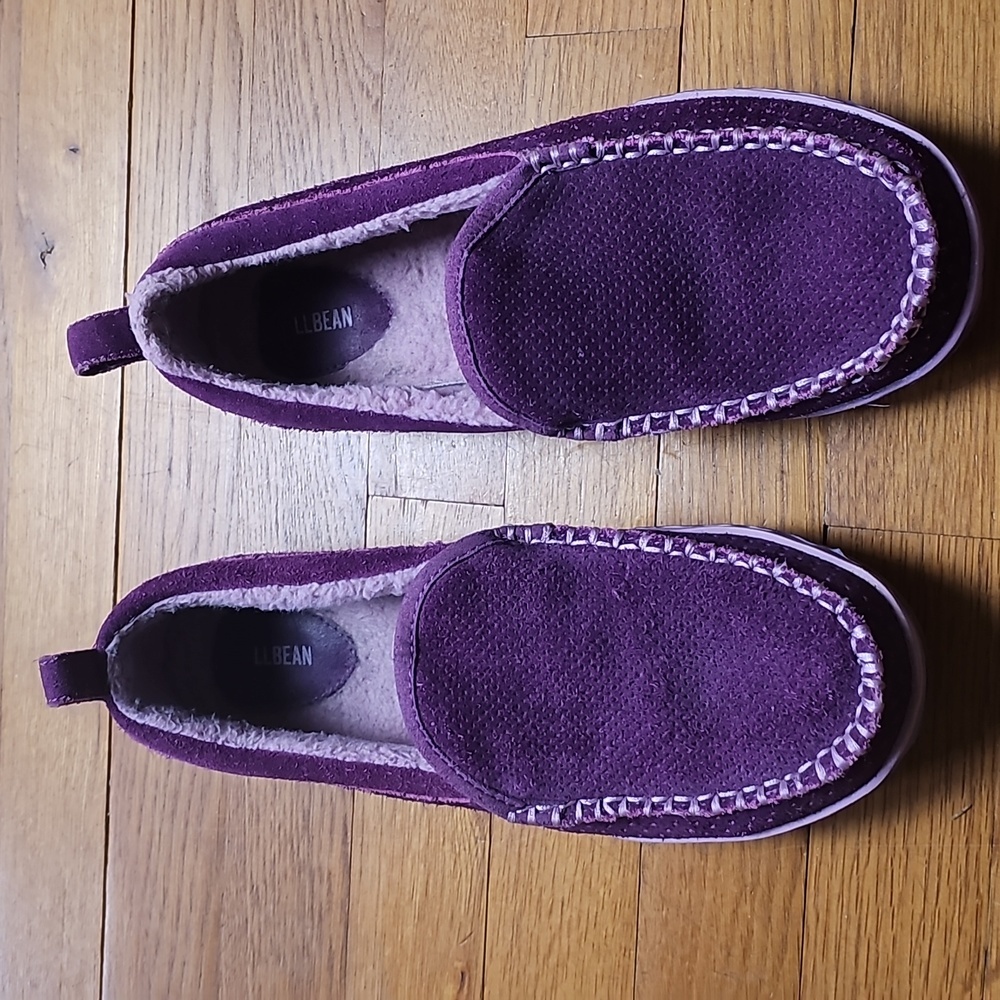 L.L. Bean Women's Plum Slippers
